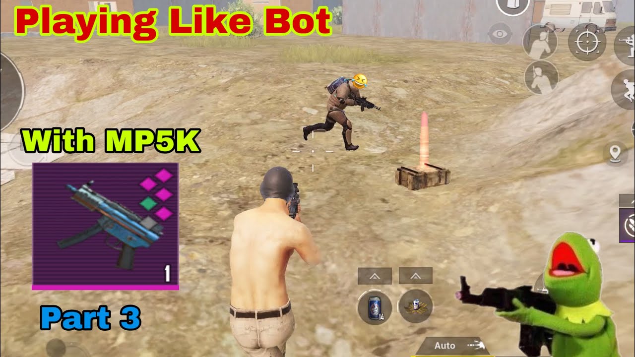 Playing like Bot With MP5K - Advance Mode😂