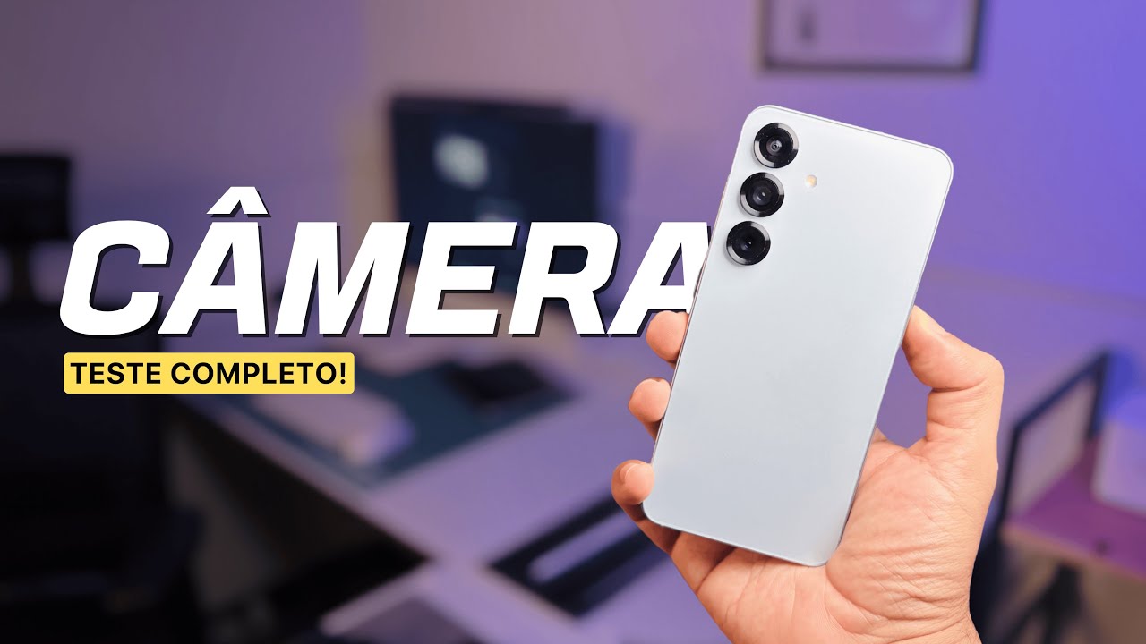 TESTEI A CÂMERA DO S25 E ME IMPRESSIONEI!