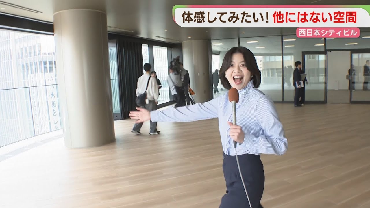 【初公開】博多駅に直結「西日本シティビル」地上と地下に広場　にぎわい生む新シンボルに