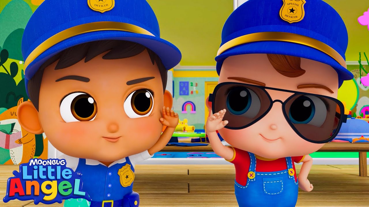 Community Helper Finger Family | A Fun Family Sing-Along! | Little Angel Kids Songs & Nursery Rhymes