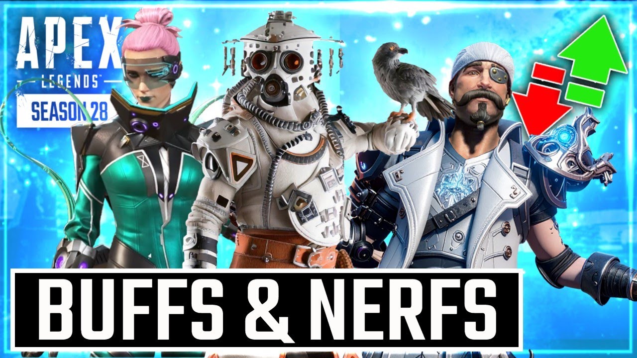 Новые усиления и ослабления в Apex Legends в обновлении 28-го сезона