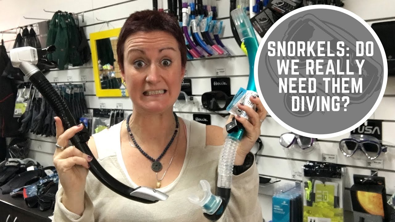 AOS Edu #17 - Snorkels... Do We Really Need Them Diving?