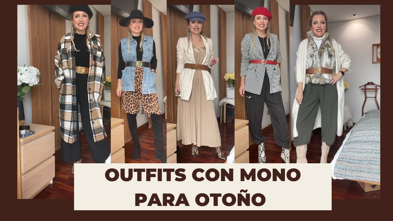 Outfis con Monos para otoño invierno!!!