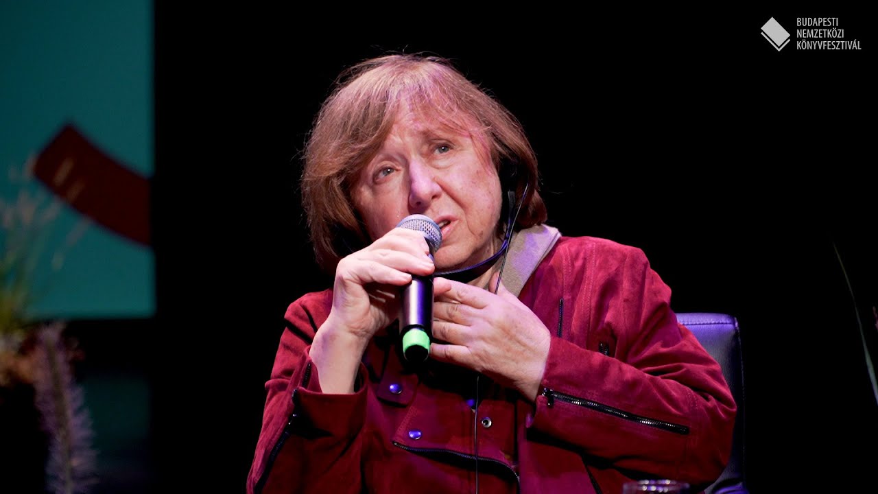 Pódiumbeszélgetés Szvetlana Alekszijeviccsel