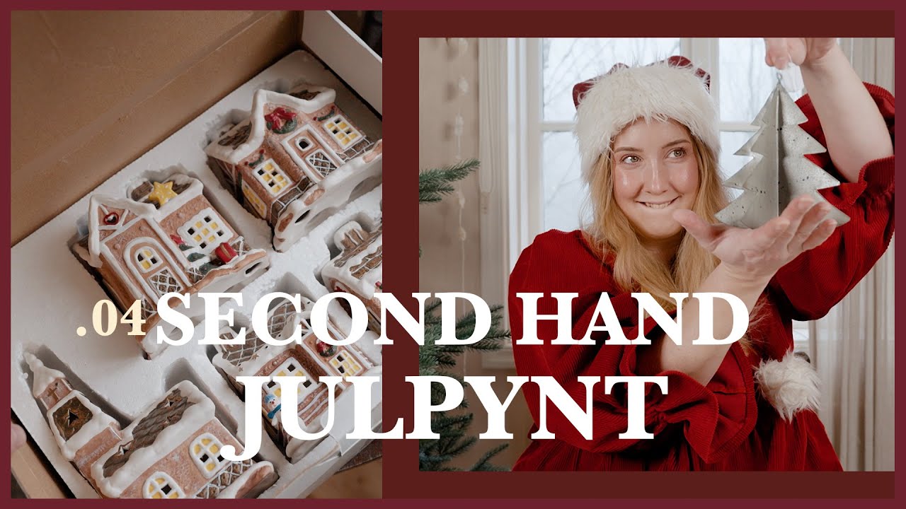 Hittar ÄNNU MER julpynt Second Hand! 🎅🏻♻️