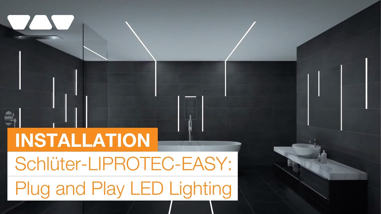 Schlüter® LIPROTEC LLPM: Plug & Play LED modules