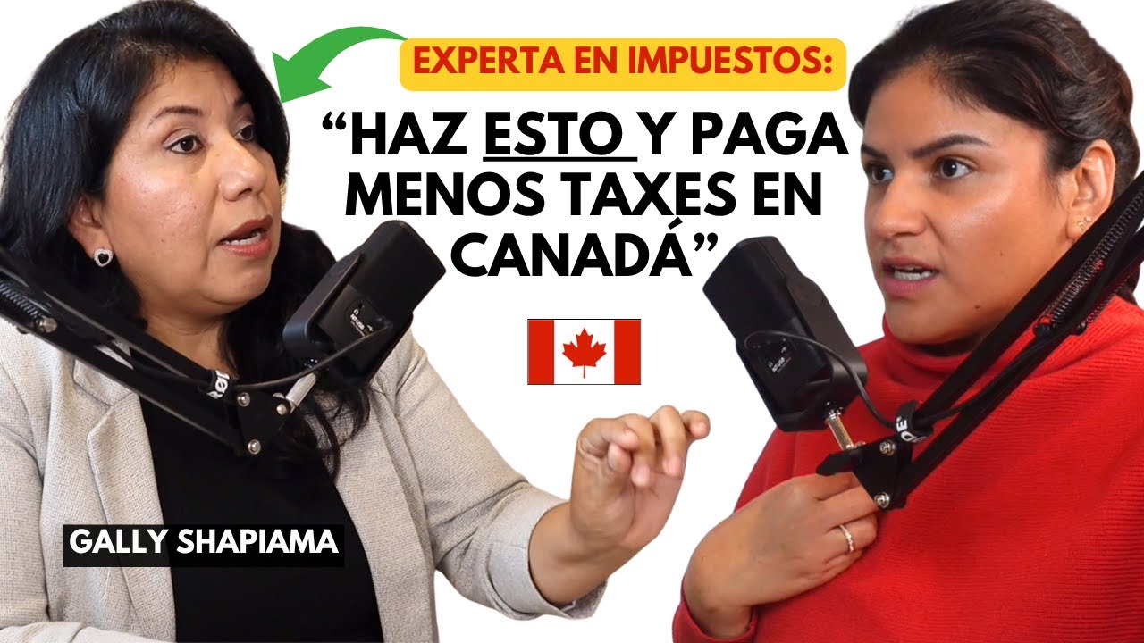 💰&iquest;Cu&aacute;nto IMPUESTO pagamos por TRABAJAR en Canad&aacute;? Gally Shapiama, MyTaxExpert. Experta Taxes Canad&aacute;
