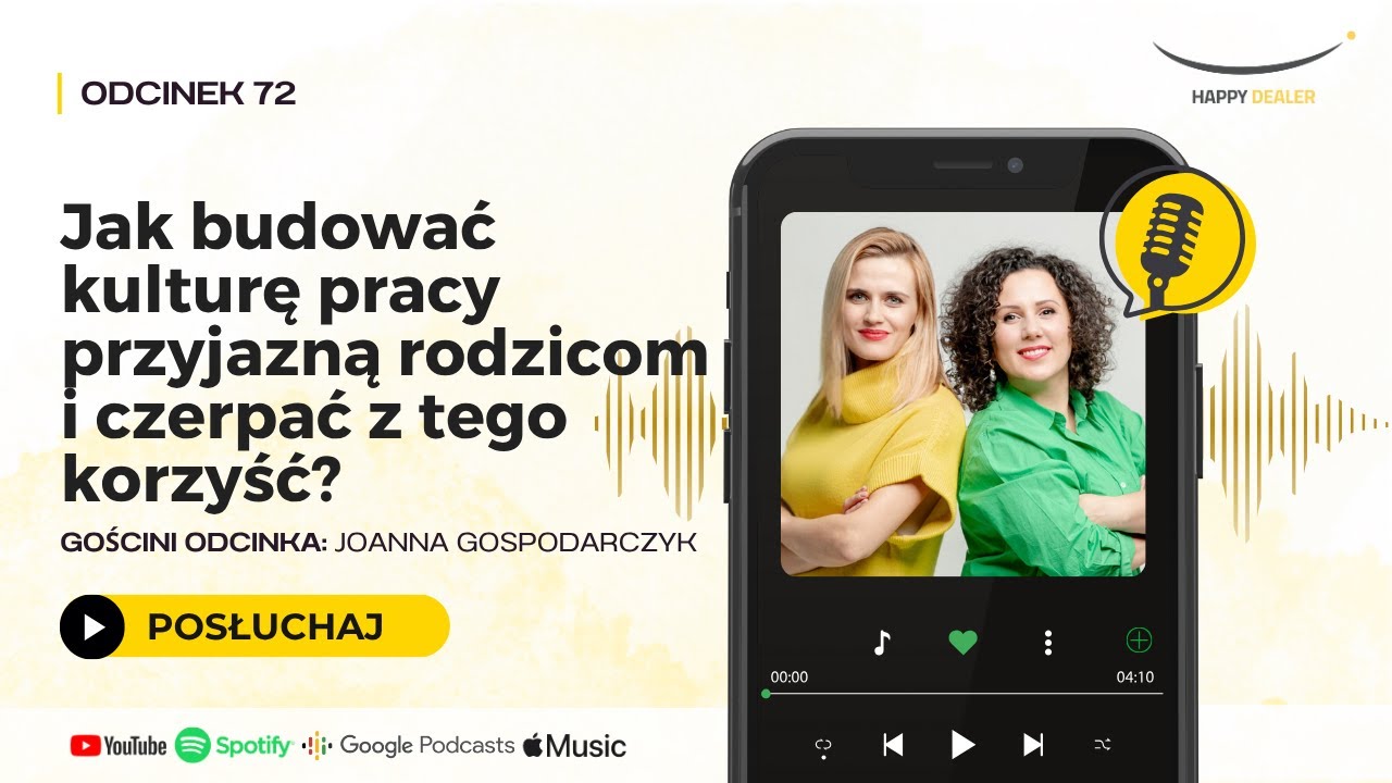 🎧 Podcast: Jak budować kulturę pracy przyjazną rodzicom i czerpać z tego korzyść? odc.72