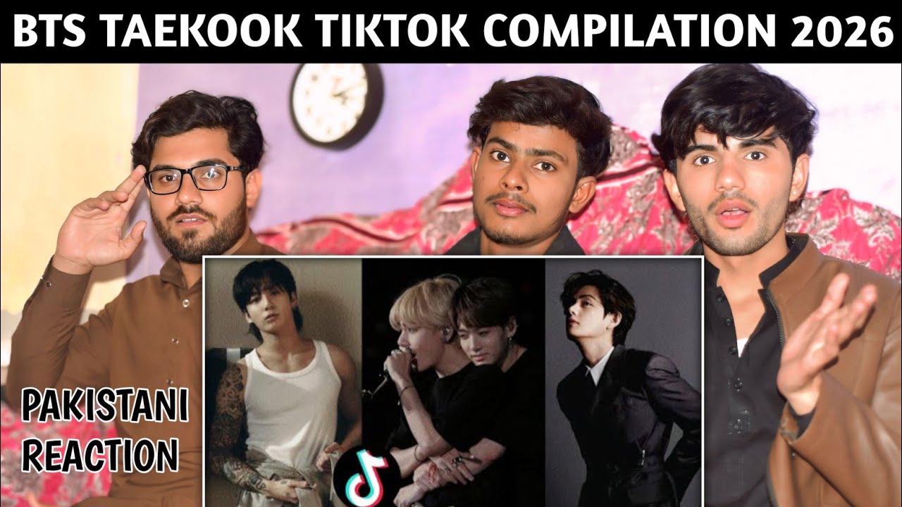 Bts Taekook TikTok Compilation - Pakistani Reaction - Usman Rajpoot