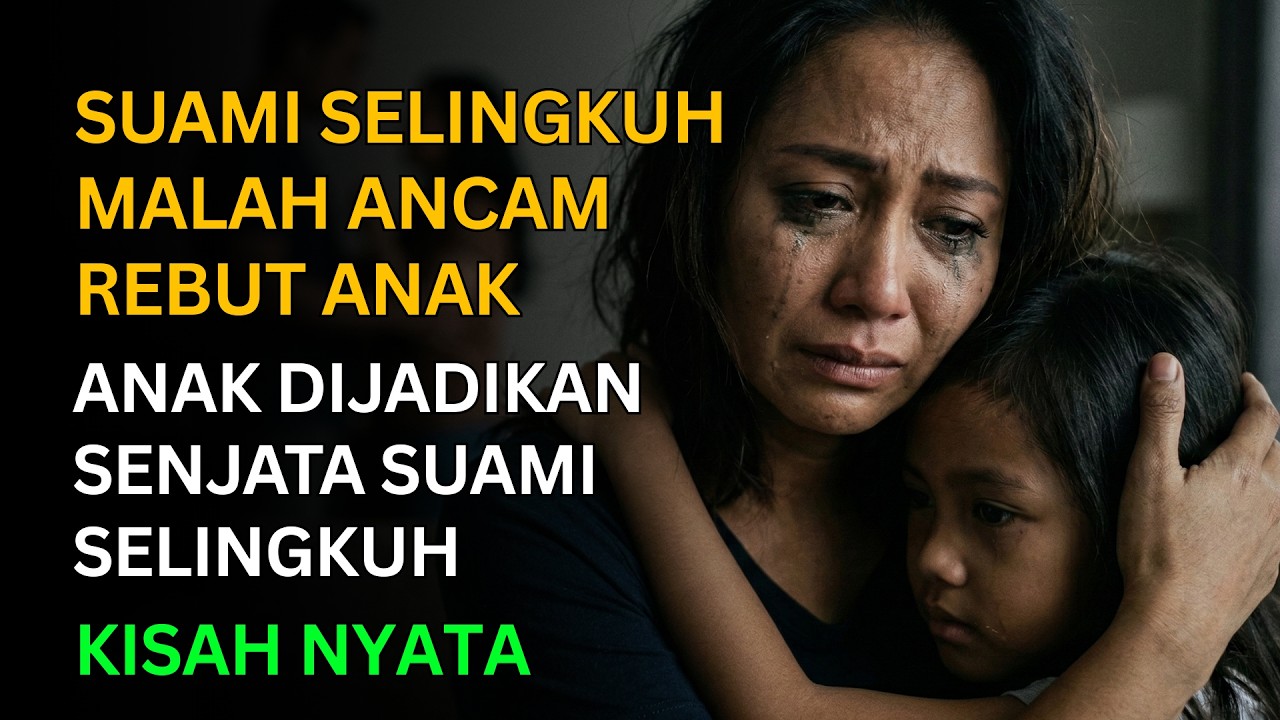 SUAMI SELINGKUH MALAH ANCAM REBUT ANAK !!