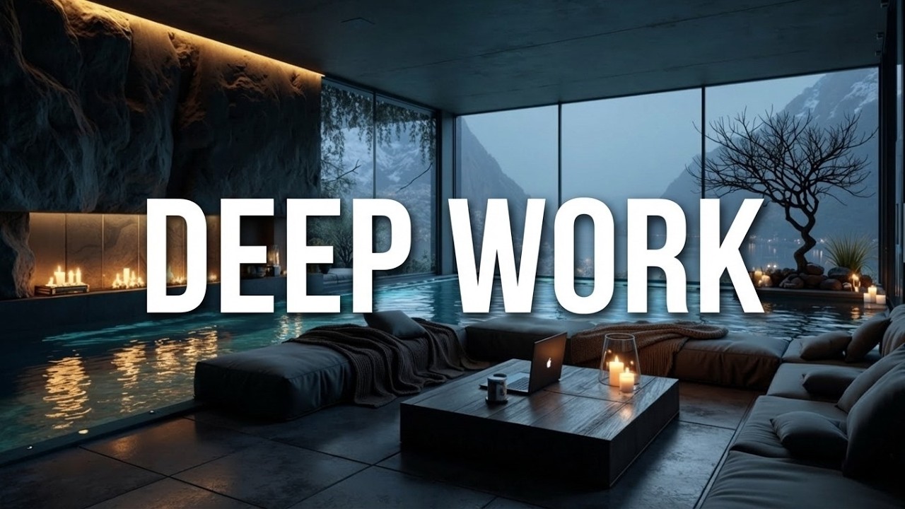 Музыка для глубокой работы в уютной хижине - фокус, учеба, отдых | Lo-Fi