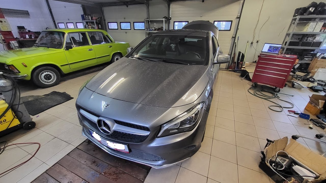 GLAEM - konwersja c117 CLA z USA na rynek europejski, przerobienie lamp kierunkowskazy i cała reszta