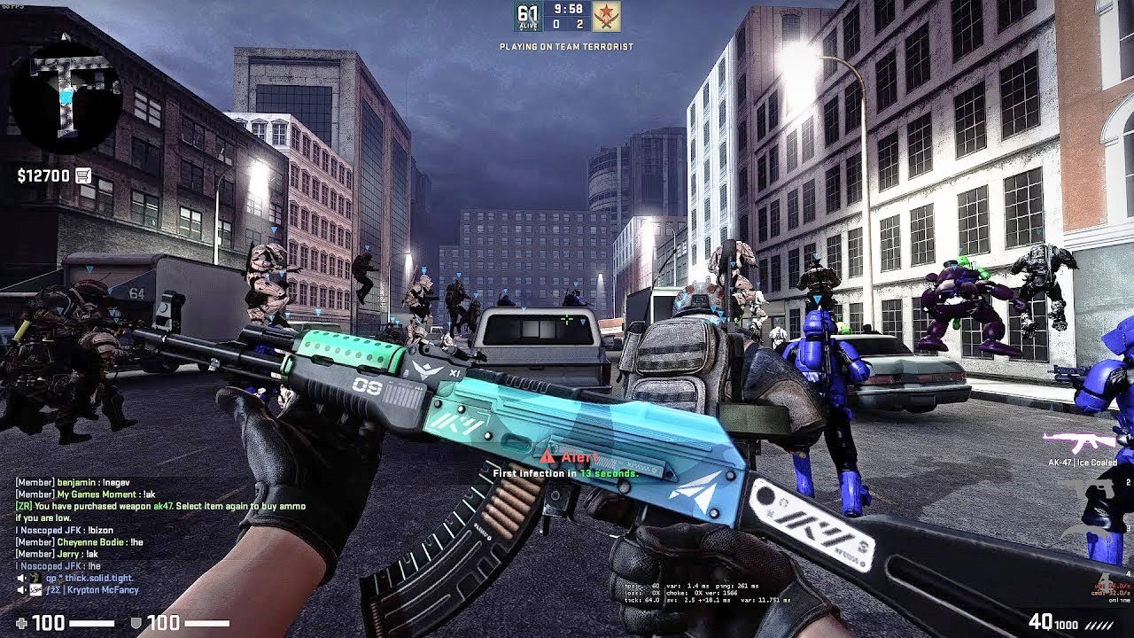 CSGO Zombie Escape ze_iamlegend_p3 On GFL