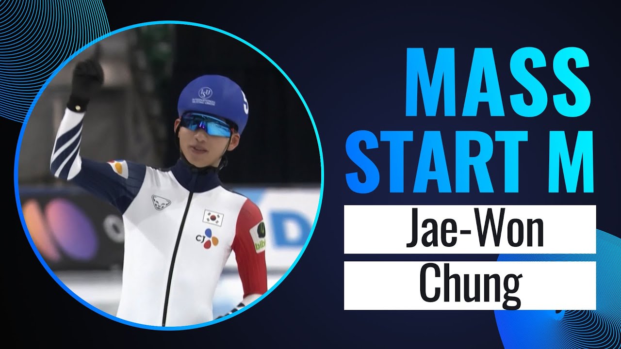 Jae-Won CHUNG (KOR) | Winner | MASS START MEN | Salt Lake City 2024 | #SpeedSkating