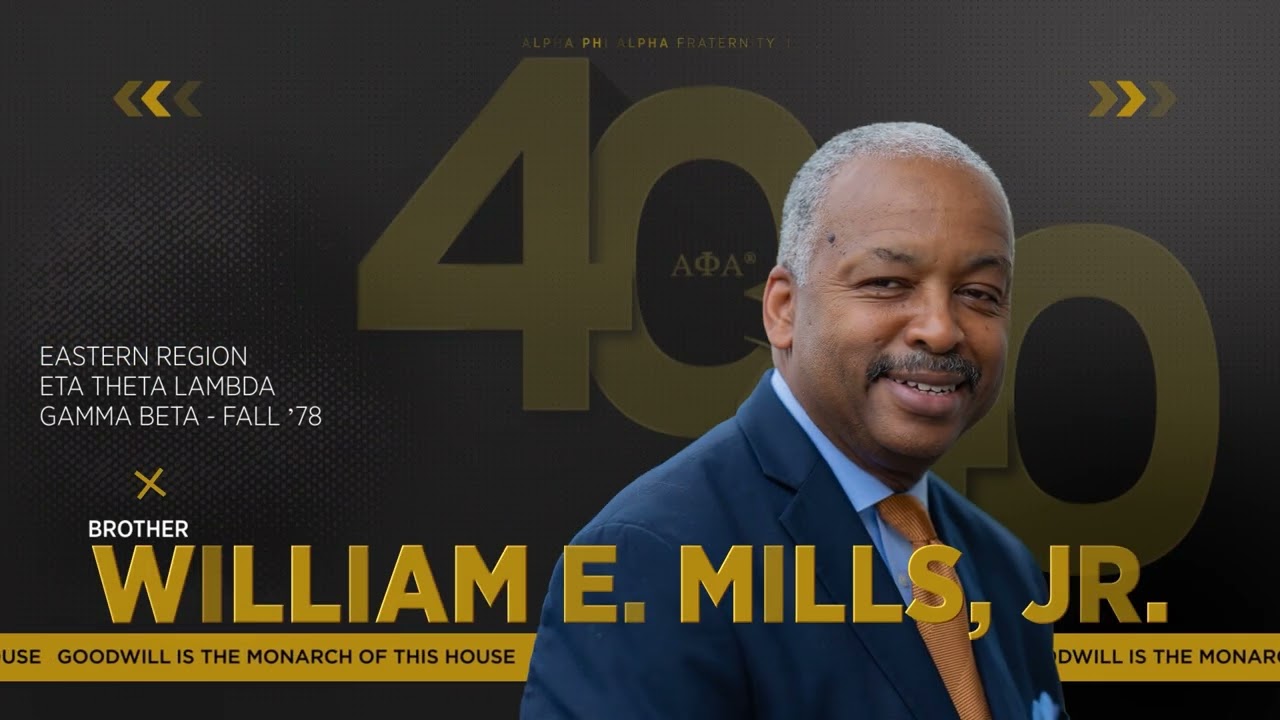 OFFICE OF BROTHERHOOD ENGAGEMENT & OUTREACH PRESENTS OF THE ALPHA CLASS OF THE 40 OVER 40 COMPLETE