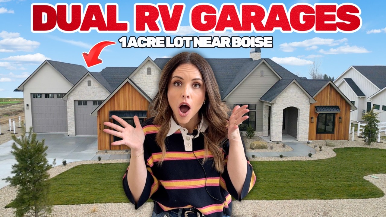 Tour a Dual RV Bay Home Near Boise with a Massive Yard