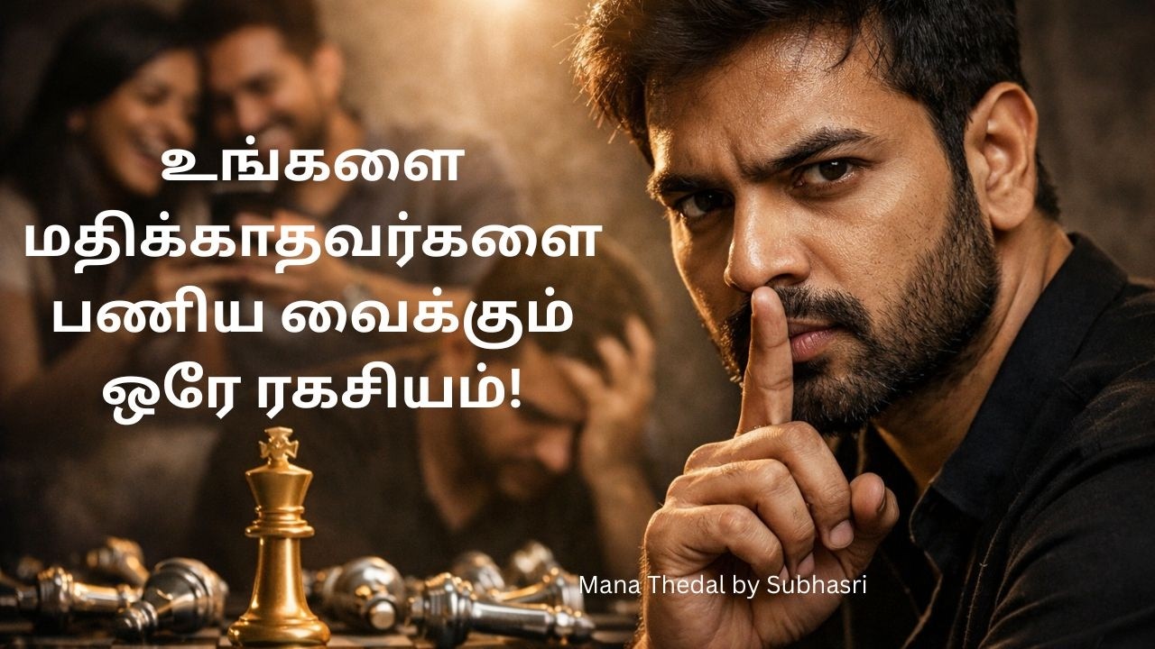 இனி யாரும் உங்களை மதிக்க மாட்டார்களா? இதை மட்டும் செய்யுங்கள்! | Mana Thedal by Subhasri
