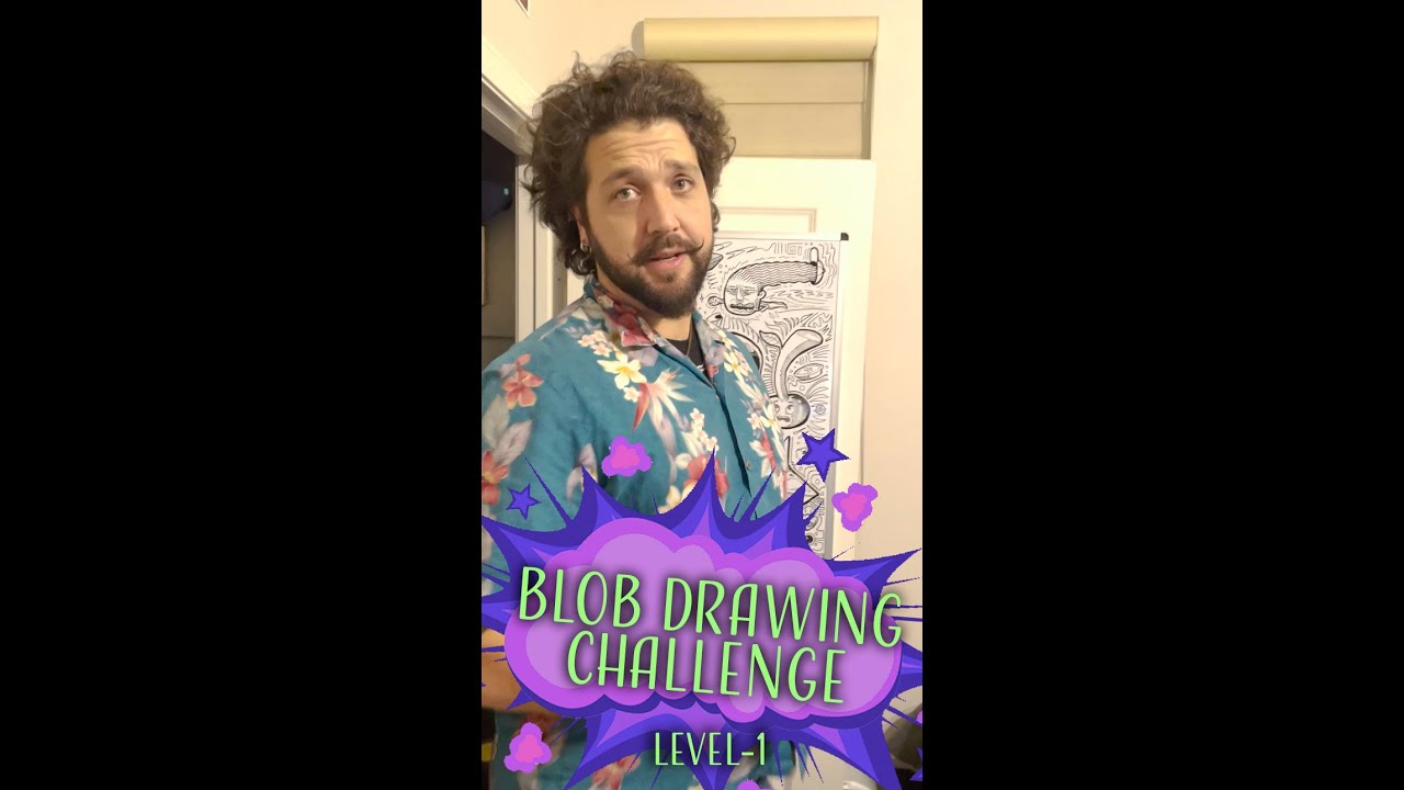 Whiteboard Blob Drawing Challenge - Level 1
