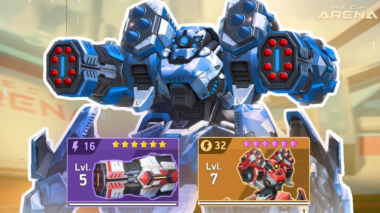 Scorpius with Missile Rack 16: A Heavy-Hitter Combo | Mech Arena
