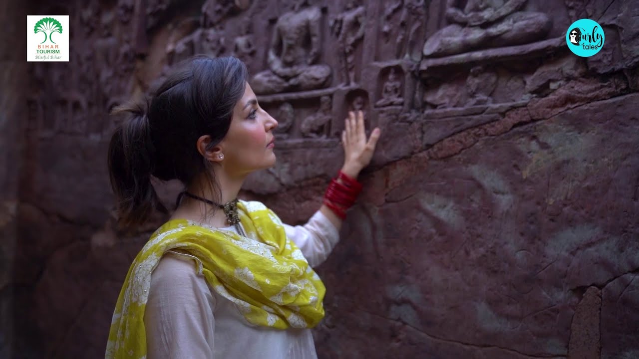 Elli AvrRam Explores Rajgir's Historical Treasures | Bihar Tourism | Curly Tales | Episode 8