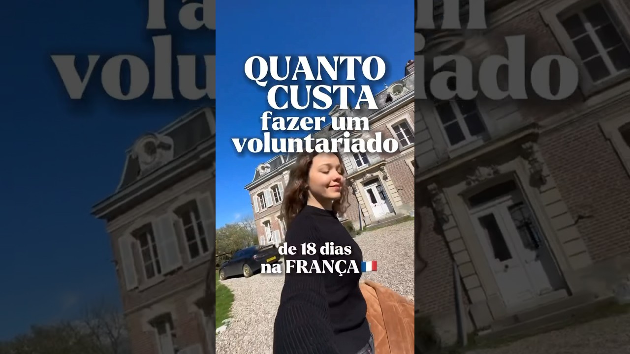 Quanto custa um voluntariado na Fran&ccedil;a? 🇫🇷 #voluntariado #fran&ccedil;a #intercambio #trabalhovoluntario