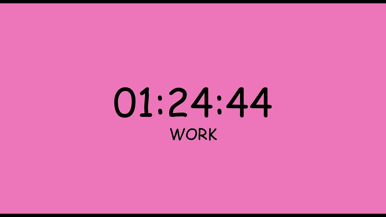 Deep Work Mode | POMODORO 25/5 | 90 Minutes Silent Quiet Timer