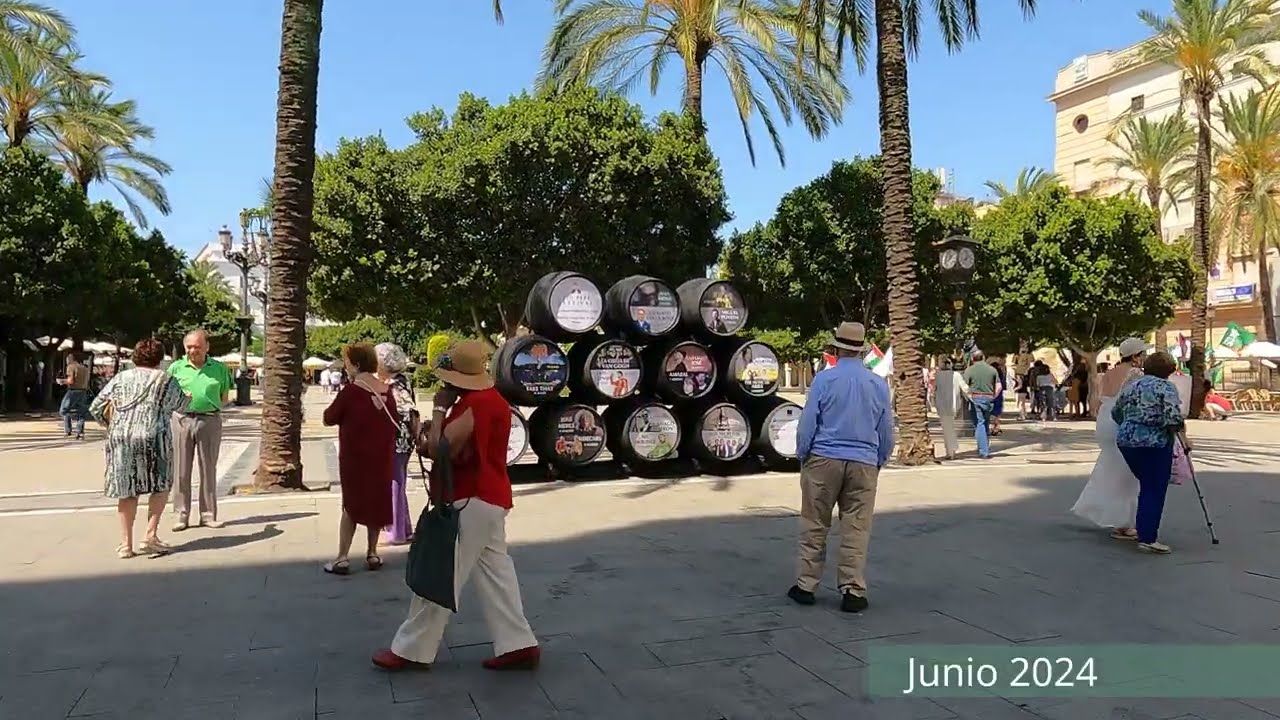 🍇Turista en JEREZ. Bonito centro con sus calles, palacios, bodegas, tapas y finos