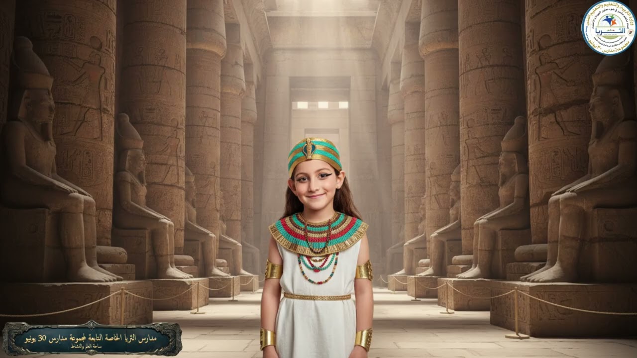 برومو مدارس الثريا الخاصة التابعة لمجموعة مدارس 30 يونيو بمناسبة افتتاح المتحف المصرى الكبير