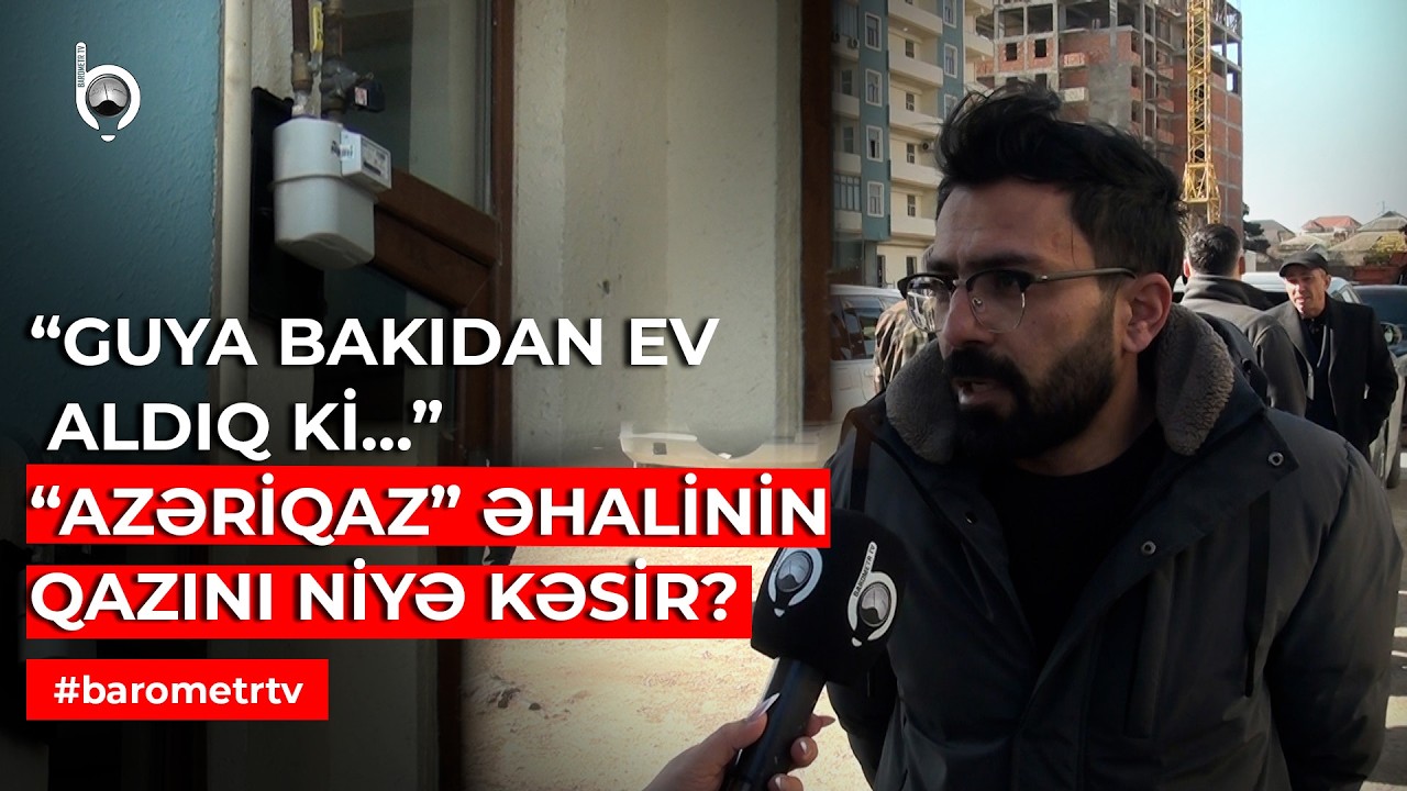 Çöl Evdən İstidir... | Uşaqlar Soyuqda, Turba Kəsilib – Binəqədililər Soyuqda Qaldı | Barometr TV