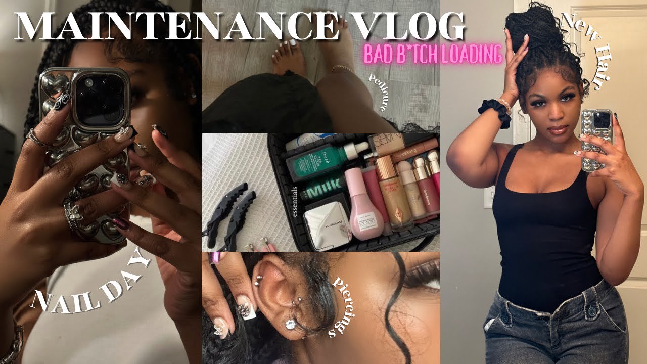 $500 Maintenance Vlog: step into the new year a BAD B!+CH