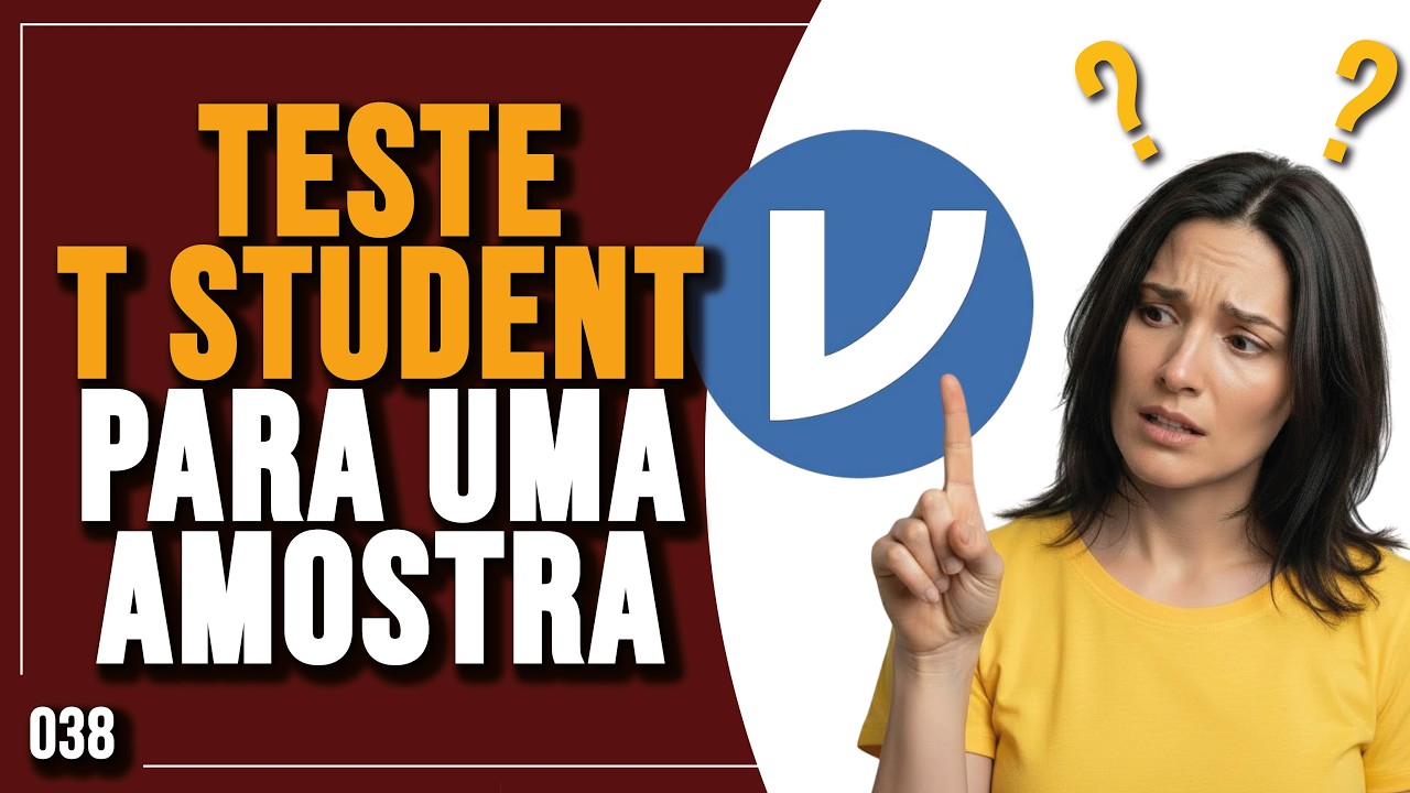 Teste T Student para uma Amostra no Jamovi | Estatística Aplicada ao Jamovi | 038