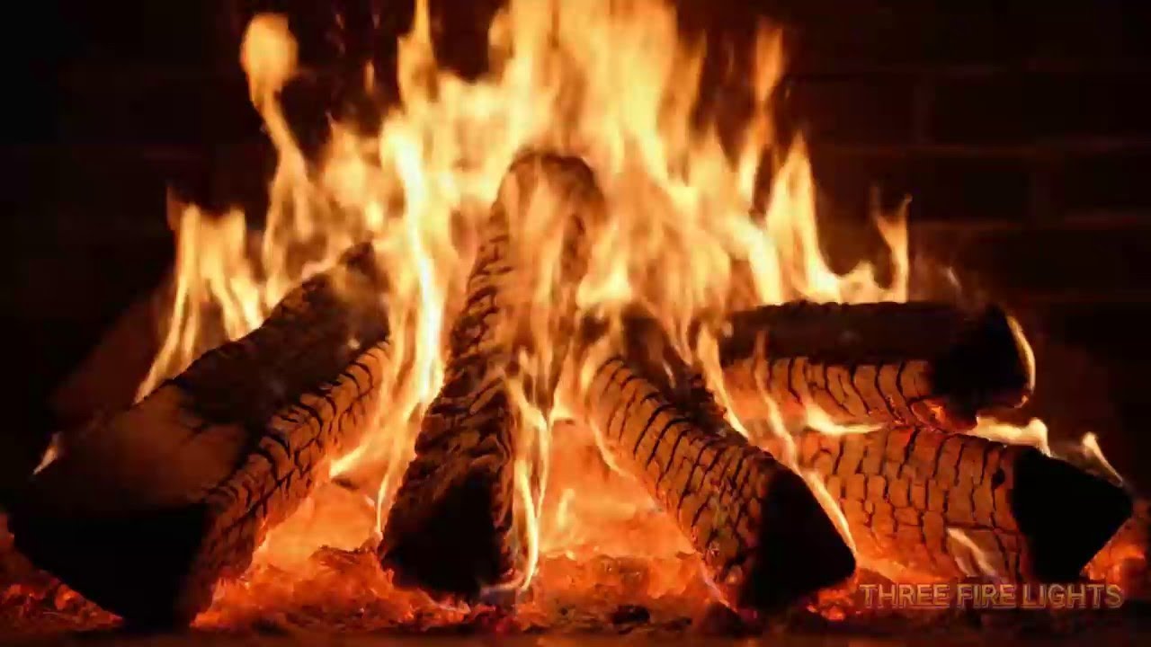 Calm Fireplace Glow Smooth Jazz for Insomnia Relief
