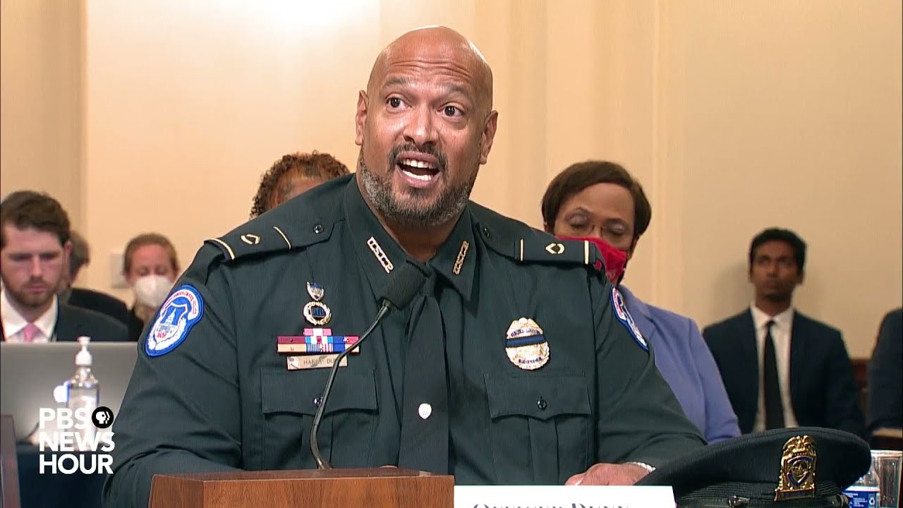 WATCH: Officer Harry Dunn testifies on what happened in the Jan. 6 attack