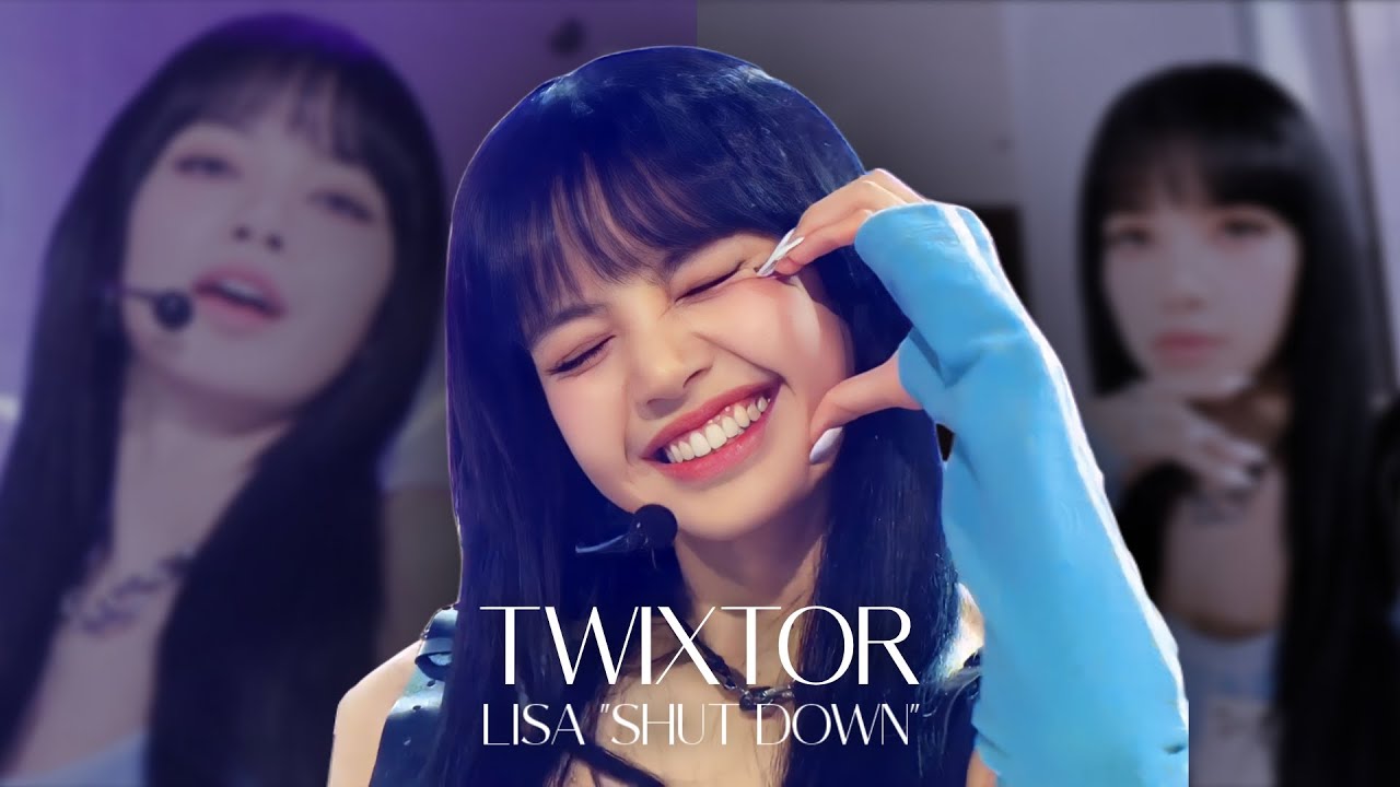 SLOWMO Twixtor Lisa inkigayo 