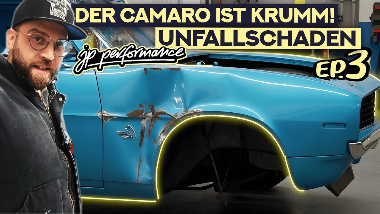 Unfallschaden-Schock: Der Camaro ist VERZOGEN! - Ep. 3 (Tag 8 & 9)