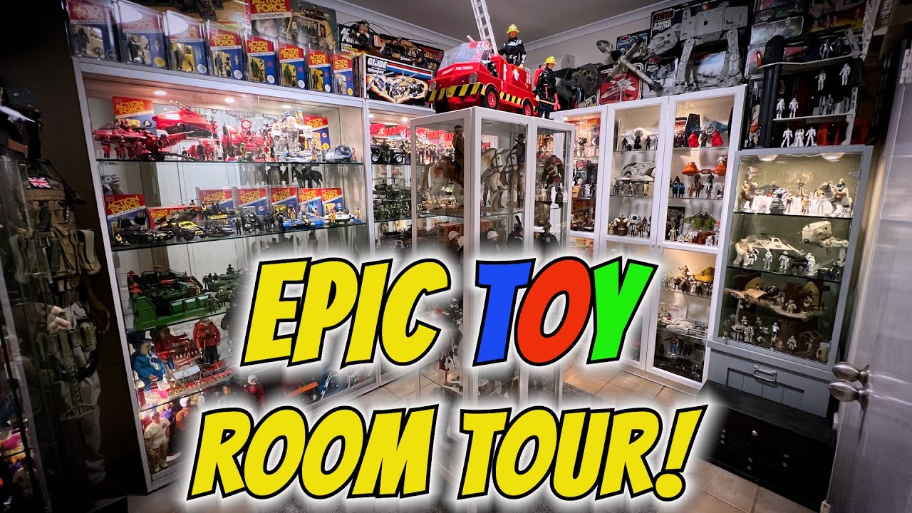 ГРАНДИОЗНЫЙ ТУР ПО ИГРУШЕЧНОЙ КОМНАТЕ!!! - Звездные войны, GI Joe, M.A.S.K., Mego, SMDM, Рэмбо, Ц...