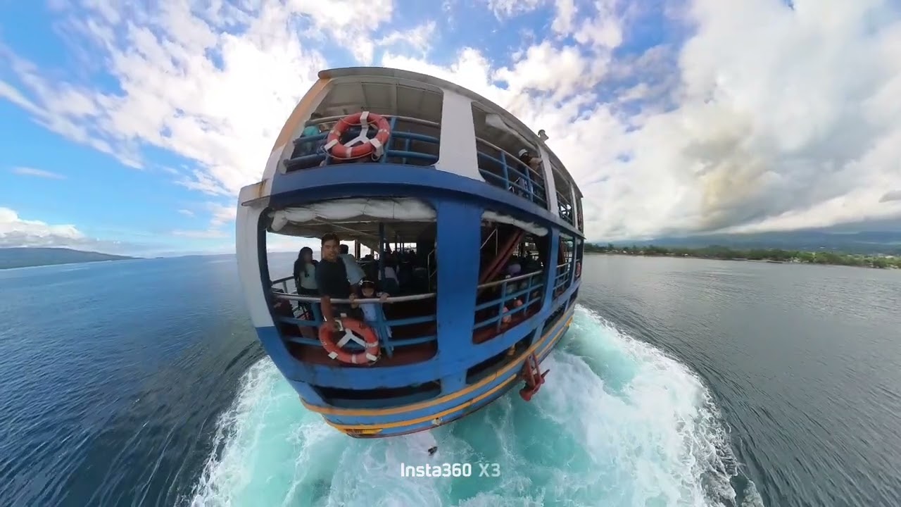 Maayo Shipping Sibulan Maneuver Shoot in Insta 360 X3