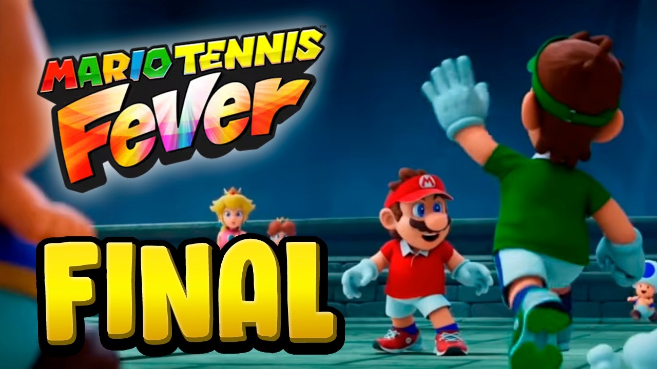 Así es el Final de la Historia de Mario Tenis Fever