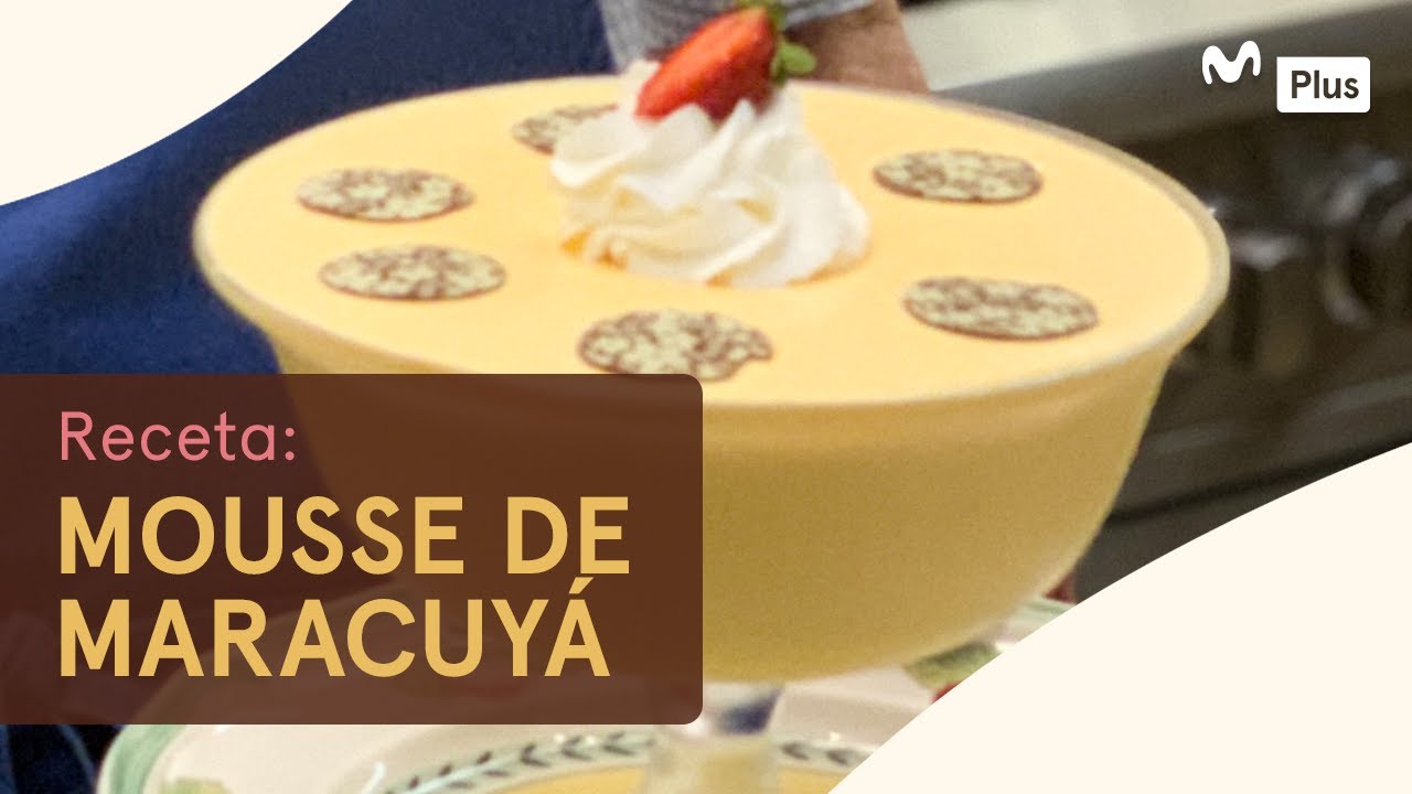 Mousse de maracuyá | Dulces Secretos