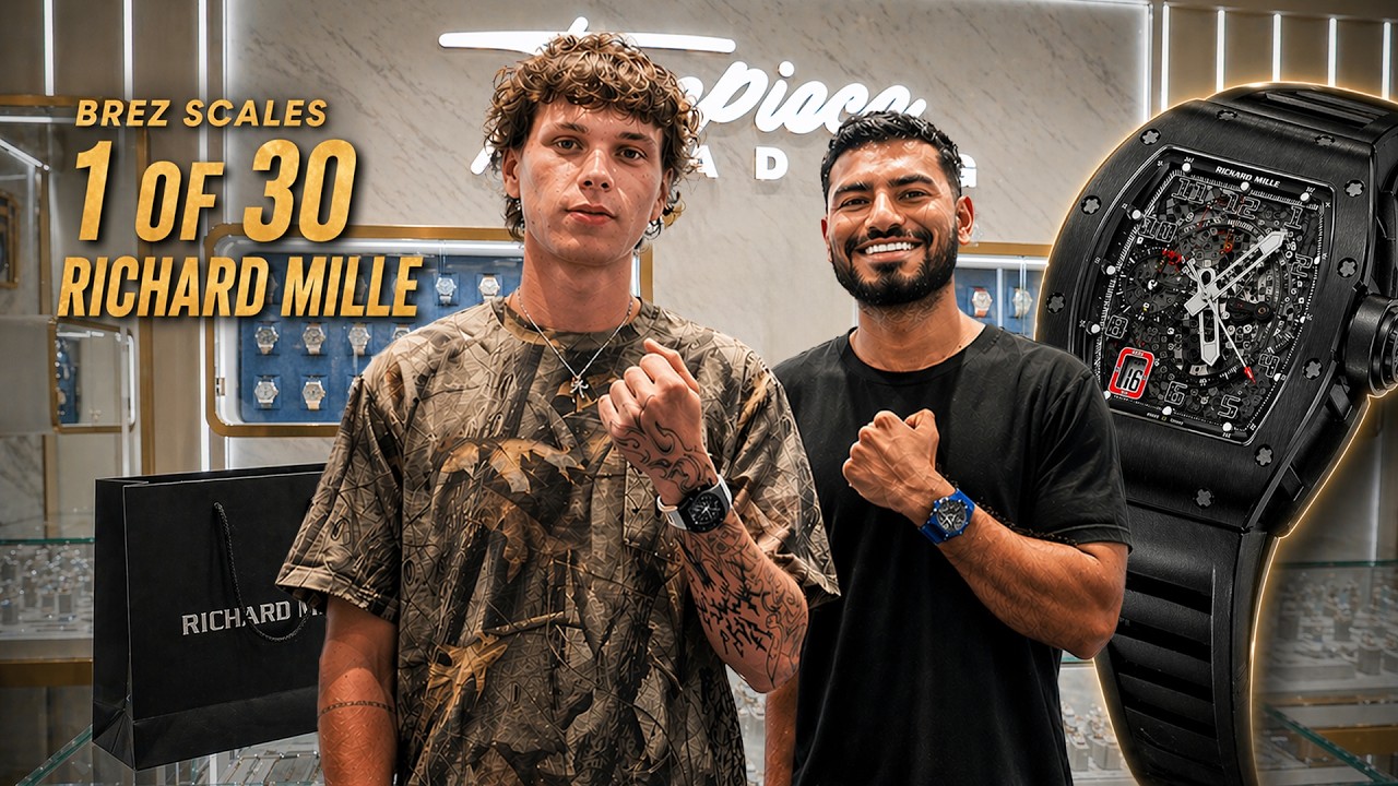 BREZ SCALES BUYS A 1 OF 30 RICHARD MILLE AT TPT!