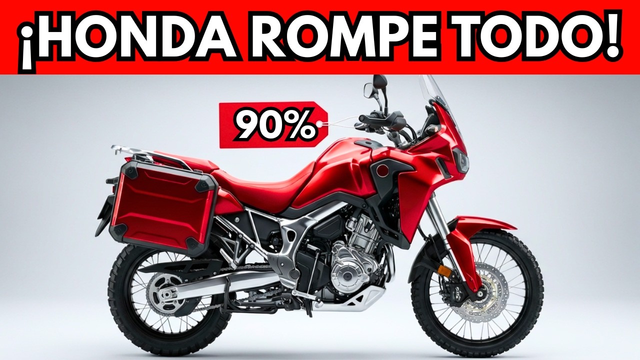 &iexcl;&Uacute;LTIMA HORA! Honda Presenta Sus NUEVAS Motocicletas Para 2026 (&iexcl;Las Marcas Tienen MIEDO!)