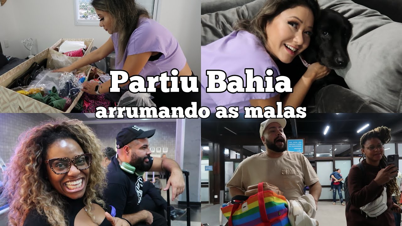Estou indo pra Bahia comemorar o aniversário do Tiago Abravanel | Fazendo mala de mão com detalhes