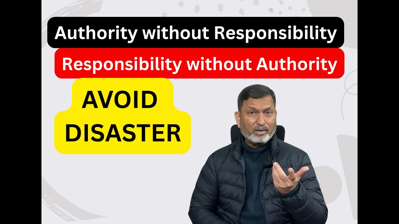 Authority with Responsibility | Rajiv Kental |#authority #decisionmaking #responsibility #management