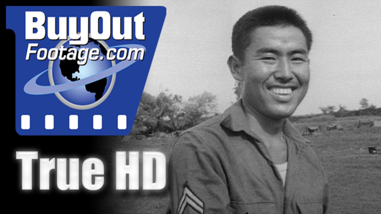 Nisei Soldiers - Japanese American Fighters HD Stock Footage