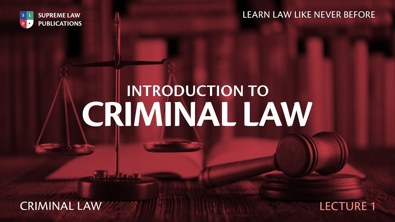 CRIMINAL LAW IN GHANA - AN INTRODUCTION