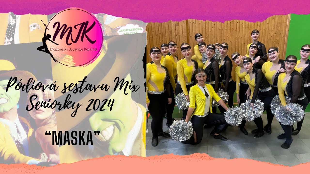 Mažoretky Juventus Karviná - pódiová sestava mix seniorky 2024