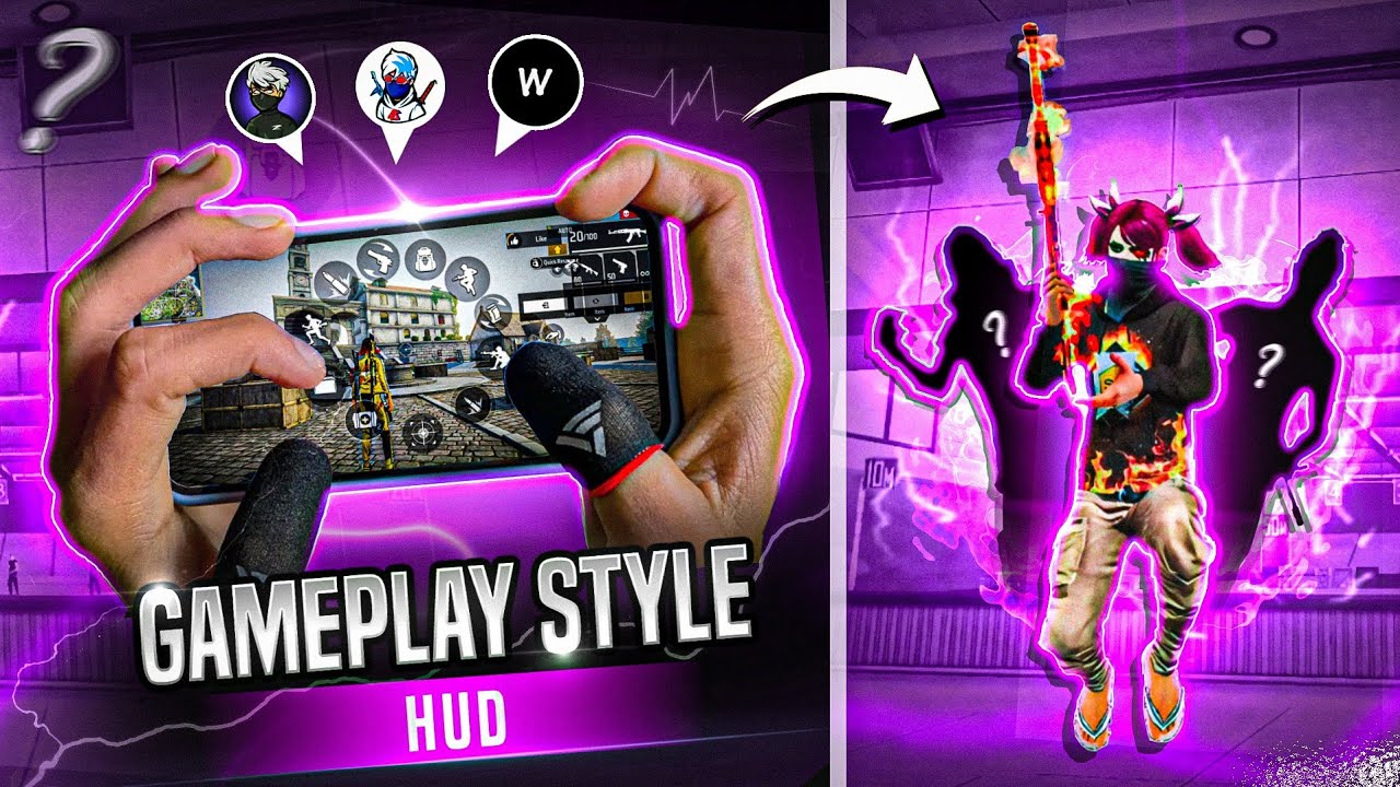 HOW TO FIND PERFECT GAMEPLAY STYLE 👍 + PERFECT CUSTOM HUD ACCORDING TO YOUR GAMEPLAY STYLE IN FF