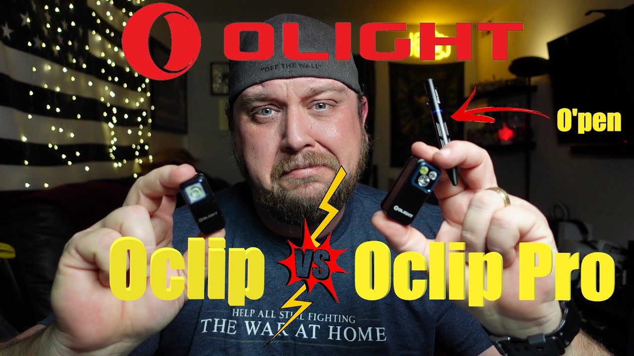 OLIGHT Oclip Pro против Oclip