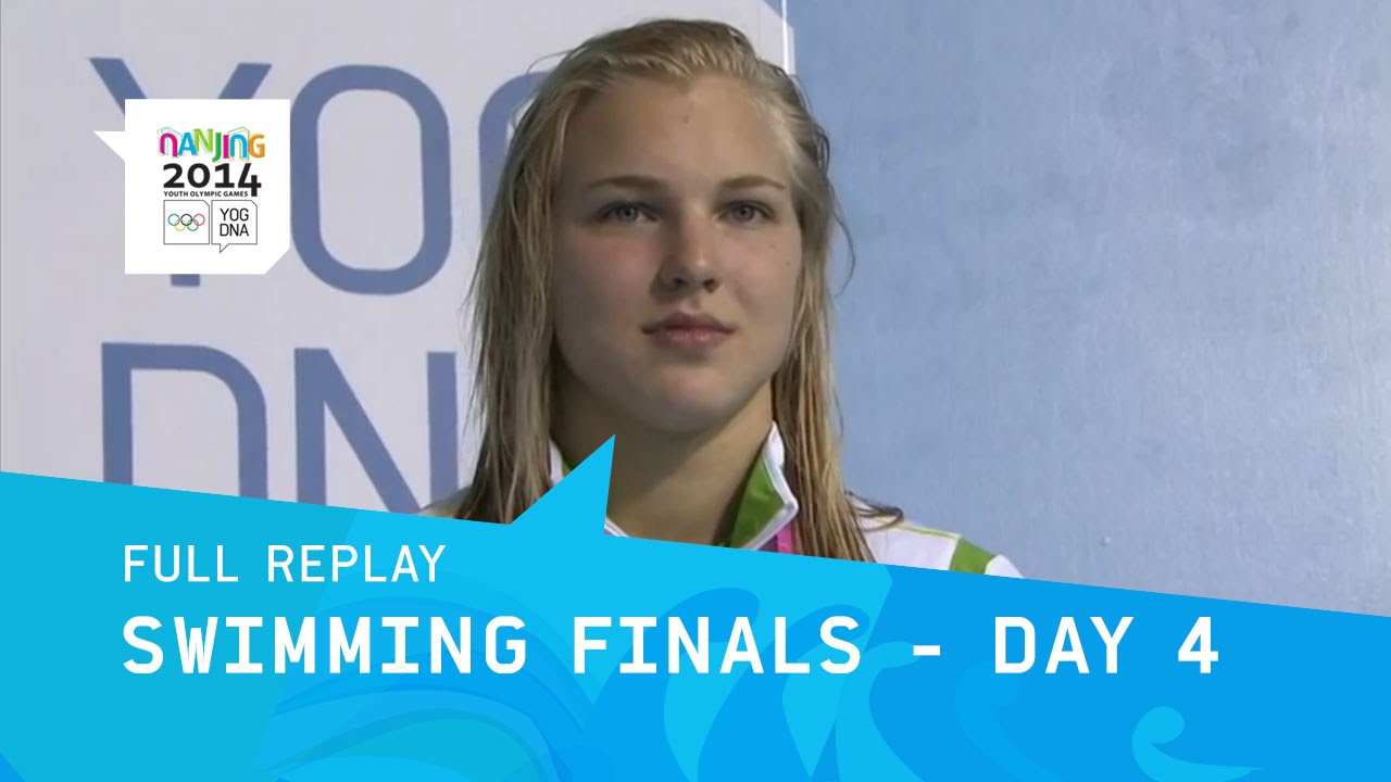 Swimming - Day 4 Finals | Full Replay | Nanjing 2014 Youth Olympic Games