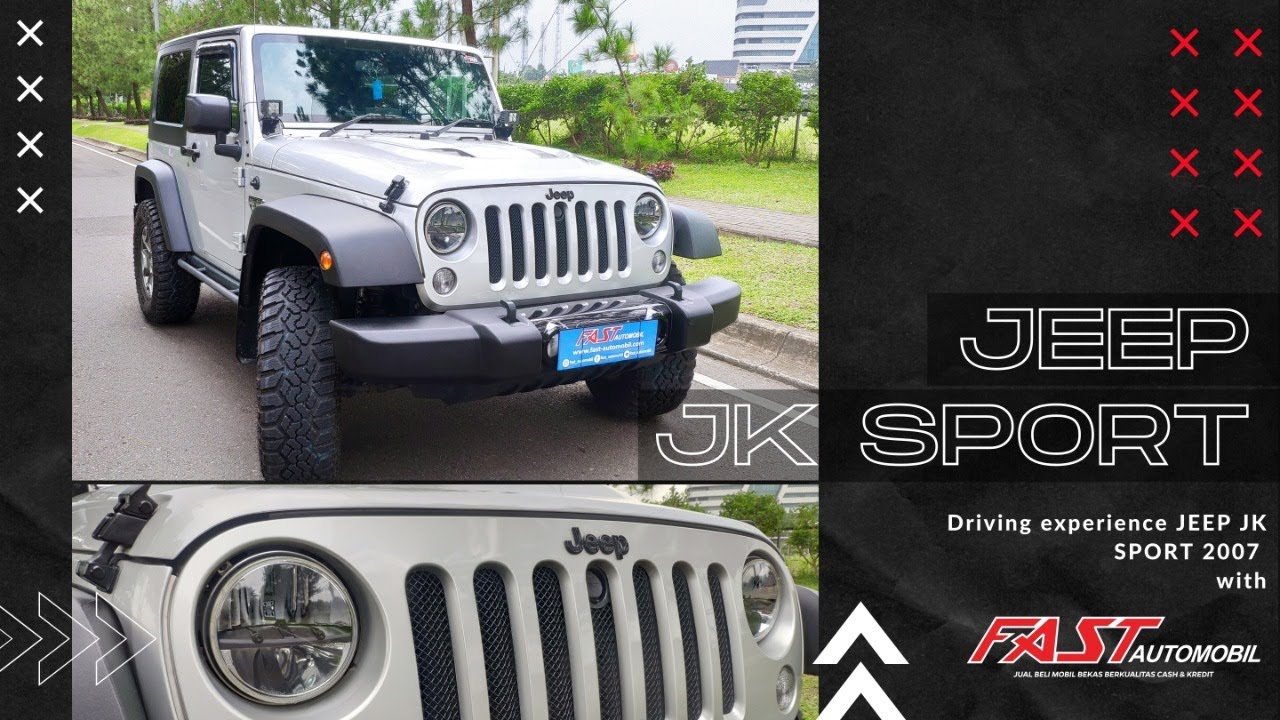 Review & Driving Experience Jeep JK Sport 3.8L 2 Doors 2007 With Fast Automobil